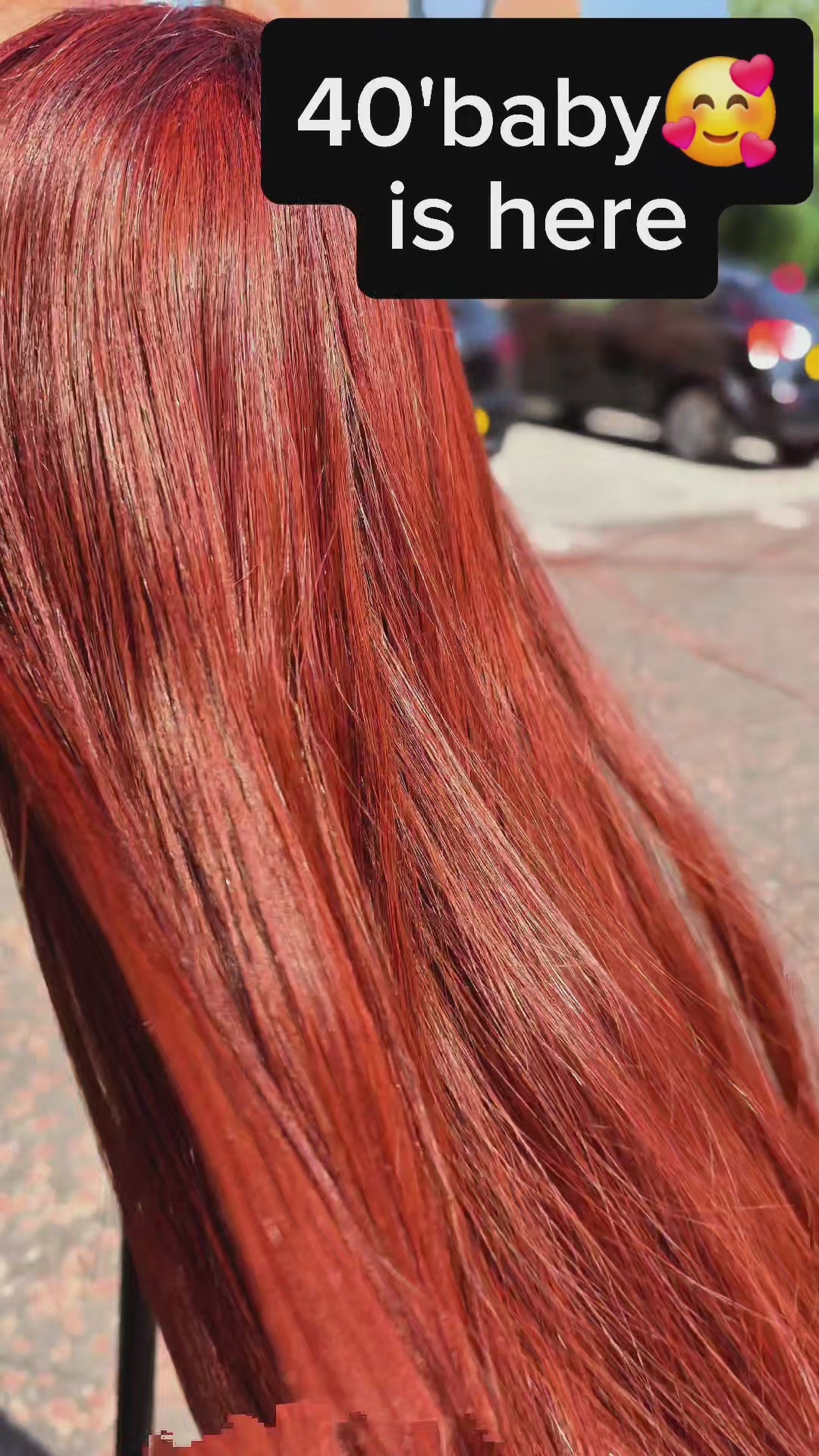 40inch Vietnamese Bone Straight Wig with 5×5 closure.